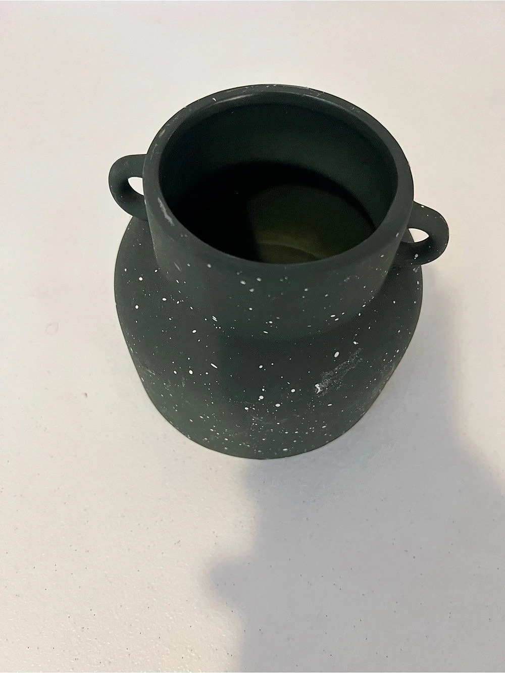 VÄSKA Black Speckled Ceramic Vessel